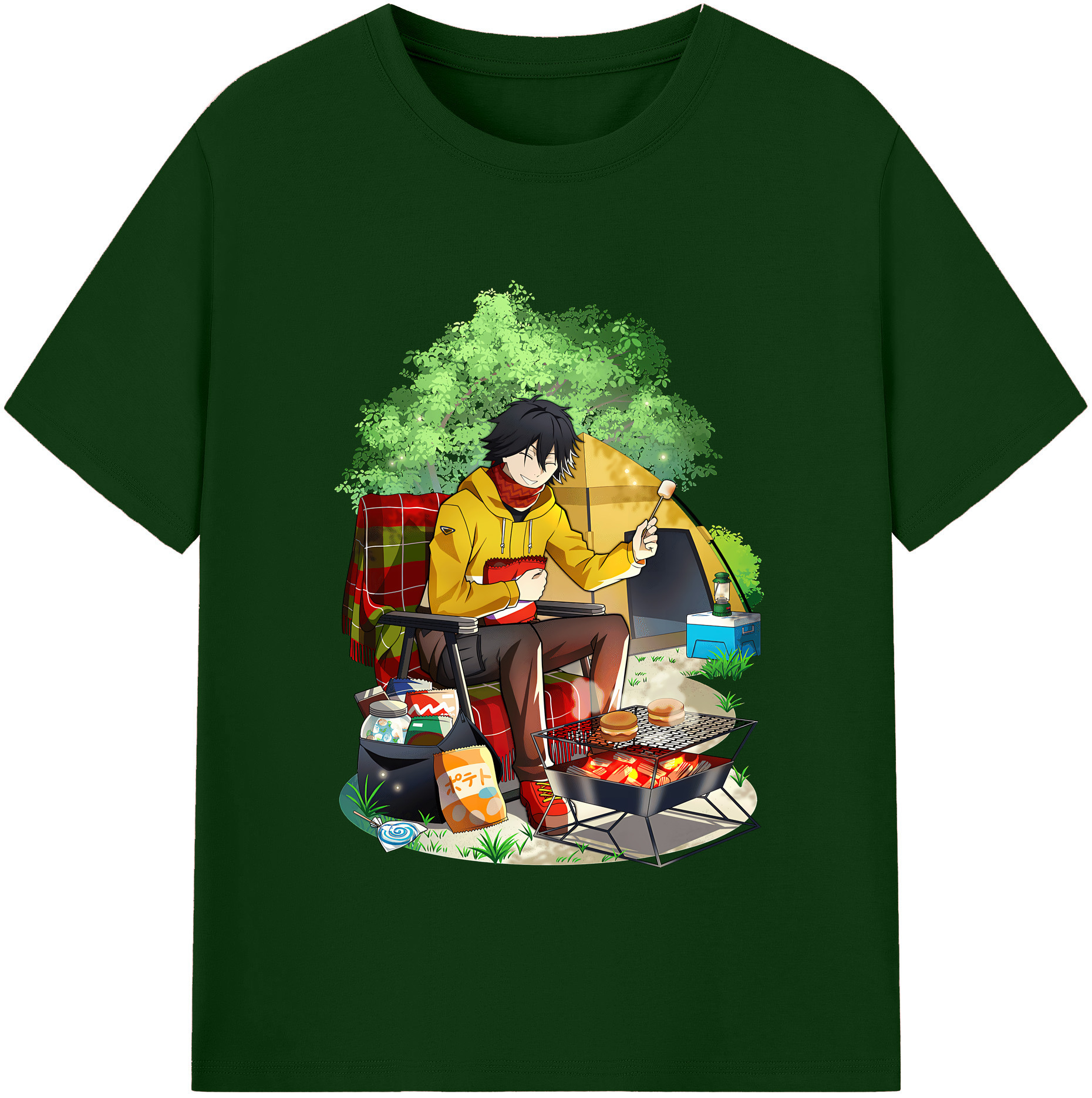 （画像用） 文豪ストレイドッグス Bungo Stray Dogs 綿100％半袖Tシャツ（フロントプリント）